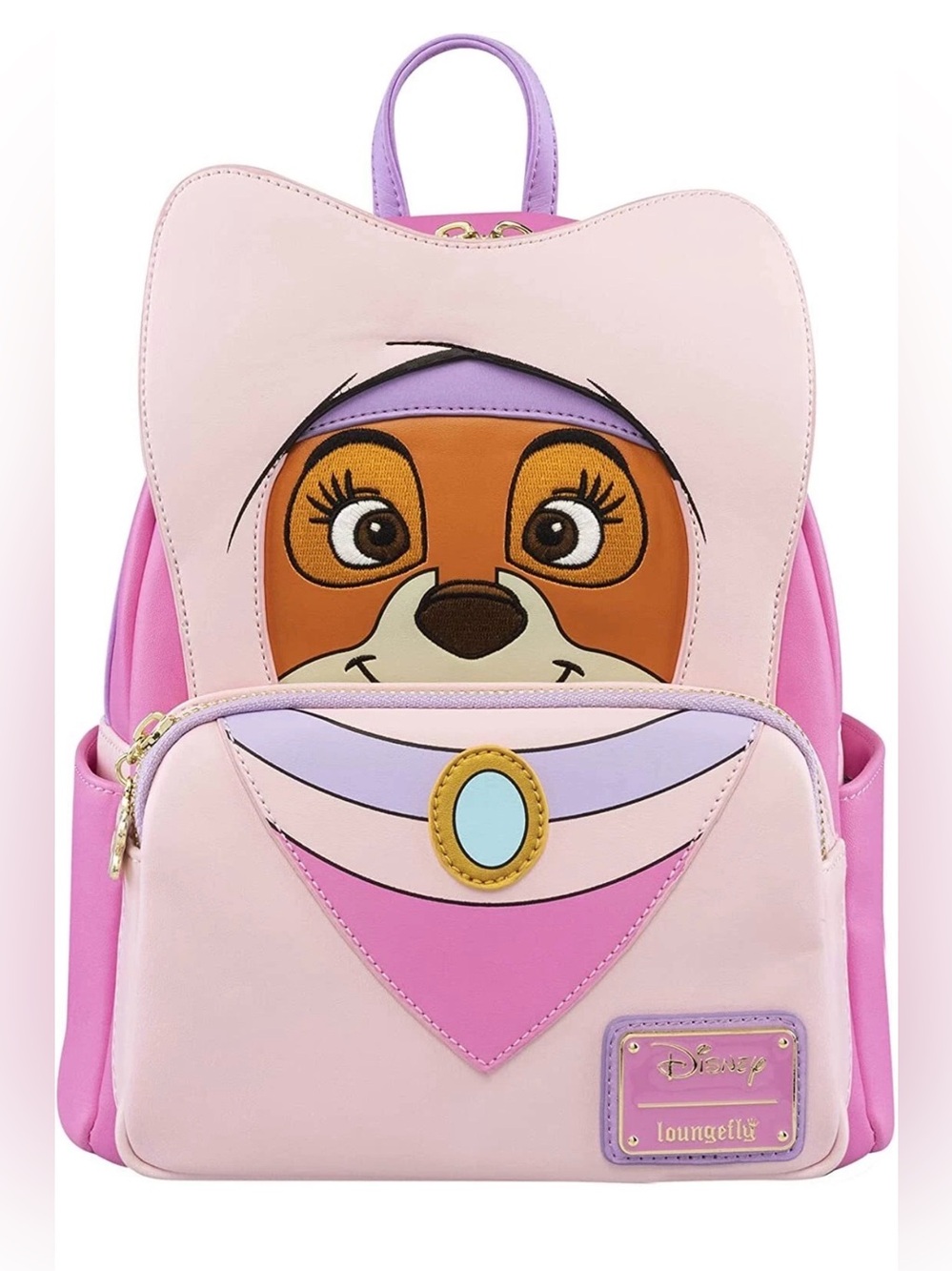 NWT Loungefly Disney Robin Hood Maid Marian figural backpack